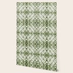 Shibori olive diamond tie dye patetrn Wallpaper Gallery Image 2