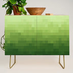 Gradient Pixel Green Credenza Gallery Image 1
