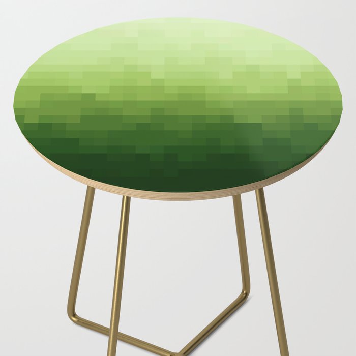 Gradient Pixel Green Side Table Gallery Image 2