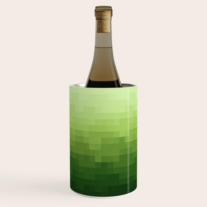 Gradient Pixel Green Wine Chiller Gallery Image 2