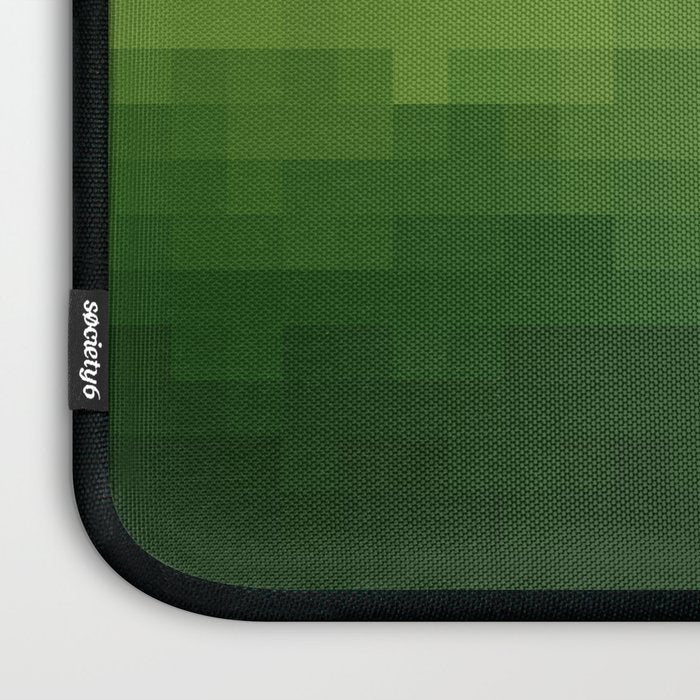 Gradient Pixel Green Laptop Sleeve Gallery Image 3