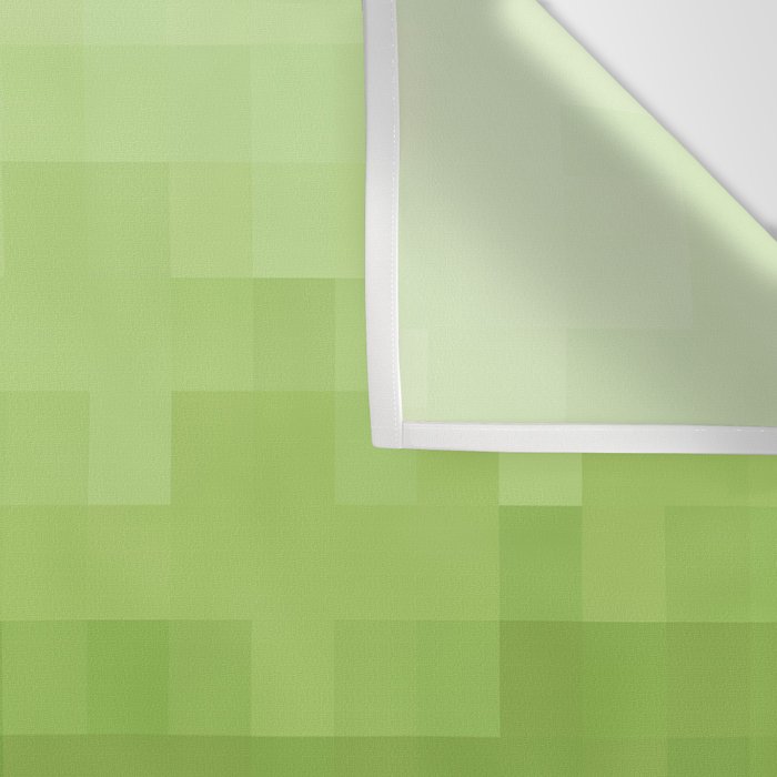 Gradient Pixel Green Wall Tapestry Gallery Image 3