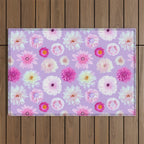 Spring garden party Outdoor Rug Gallery Image 1