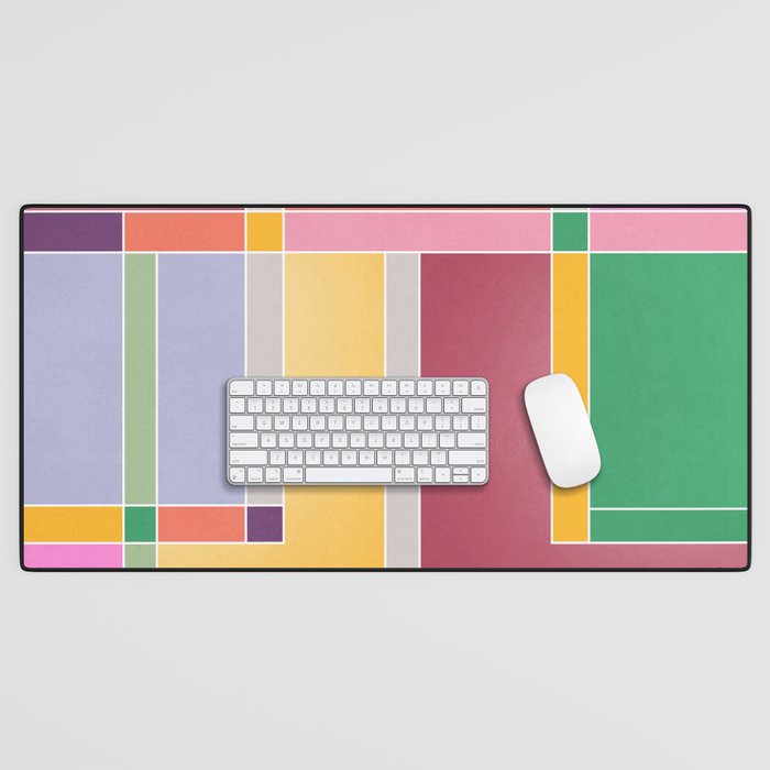 Minimal Geometric Abstraction 71 Desk Mat Gallery Image 1