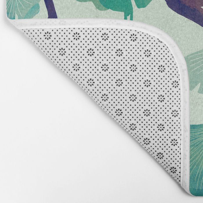 O Ginkgo (in Green) Bath Mat Gallery Image 2
