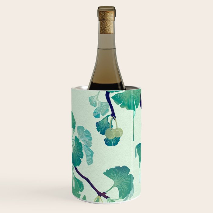 O Ginkgo (in Green) Wine Chiller Gallery Image 2