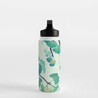 O Ginkgo (in Green) Water Bottle Gallery Image 3