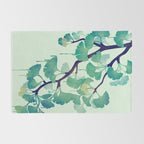 O Ginkgo (in Green) Rug Gallery Image 2