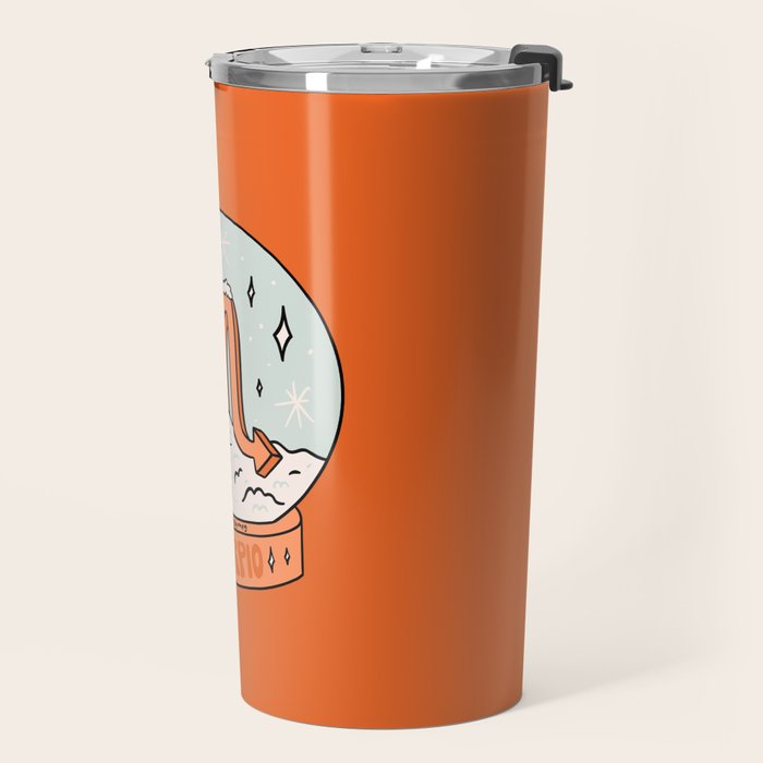 Scorpio Snow Globe Travel Mug Gallery Image 2