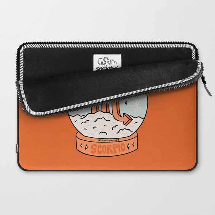Scorpio Snow Globe Laptop Sleeve Gallery Image 2