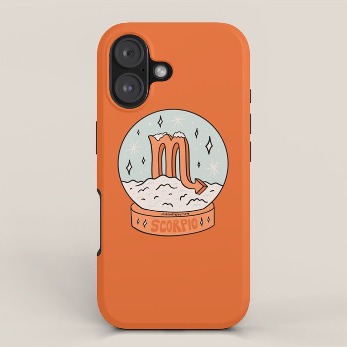 Scorpio Snow Globe iPhone Case Gallery Image 1