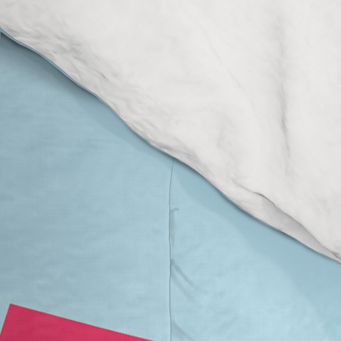 Fractal Bear - neon colorways Comforter Gallery Image 4