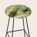 Vincent Van Gogh : Garden at Arles Stool Gallery Image 2