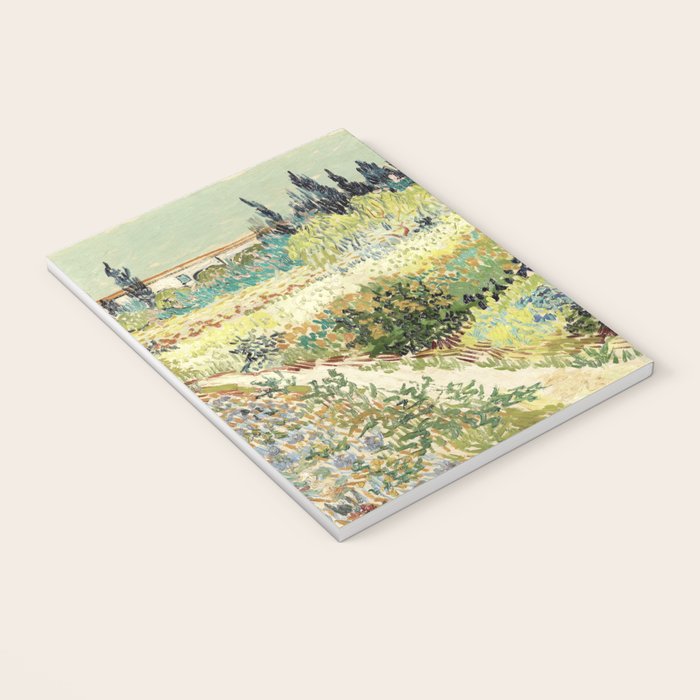 Vincent Van Gogh : Garden at Arles Notebook Gallery Image 3