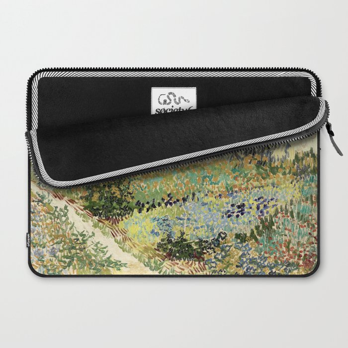 Vincent Van Gogh : Garden at Arles Laptop Sleeve Gallery Image 2