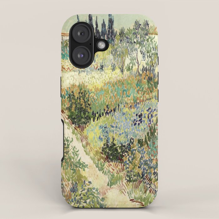 Vincent Van Gogh : Garden at Arles iPhone Case Gallery Image 1