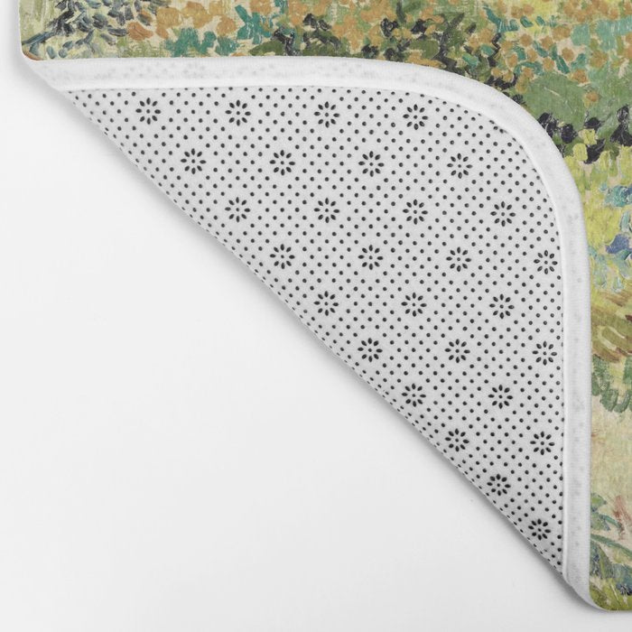 Vincent Van Gogh : Garden at Arles Bath Mat Gallery Image 2