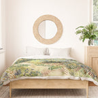 Vincent Van Gogh : Garden at Arles Duvet Cover Gallery Image 3