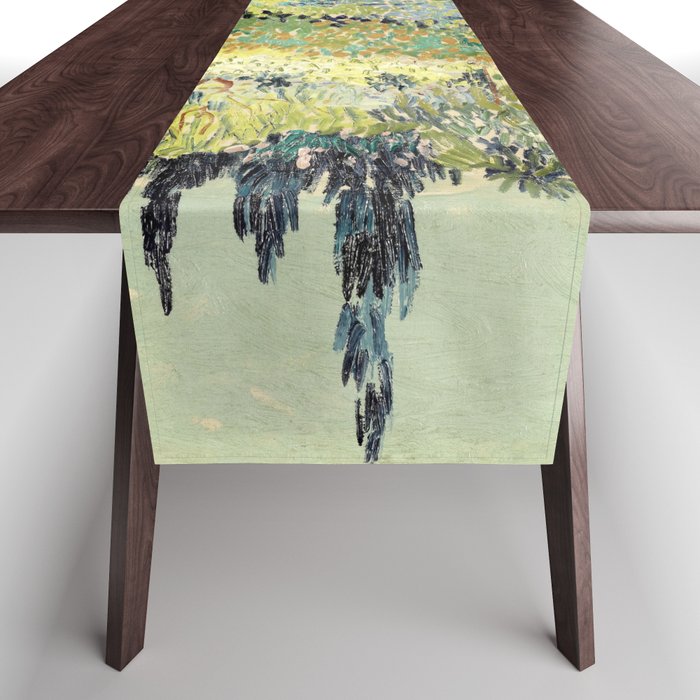 Vincent Van Gogh : Garden at Arles Table Runner Gallery Image 1