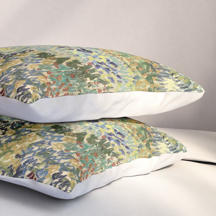 Vincent Van Gogh : Garden at Arles Pillow Sham Gallery Image 3