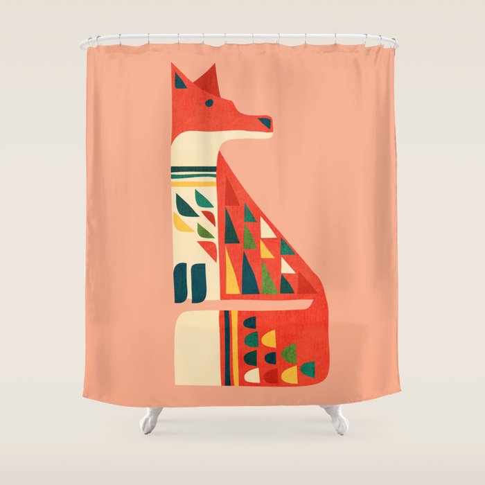 Century Fox Shower Curtain Gallery Image 1