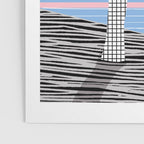 Most Definitely - palm tree throwback memphis style retro art print 80s 1980 neon  palm springs Poster Gallery Image 3
