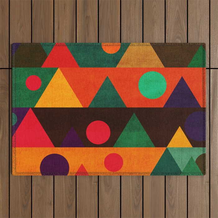 The moon phase Outdoor Rug Gallery Image 1