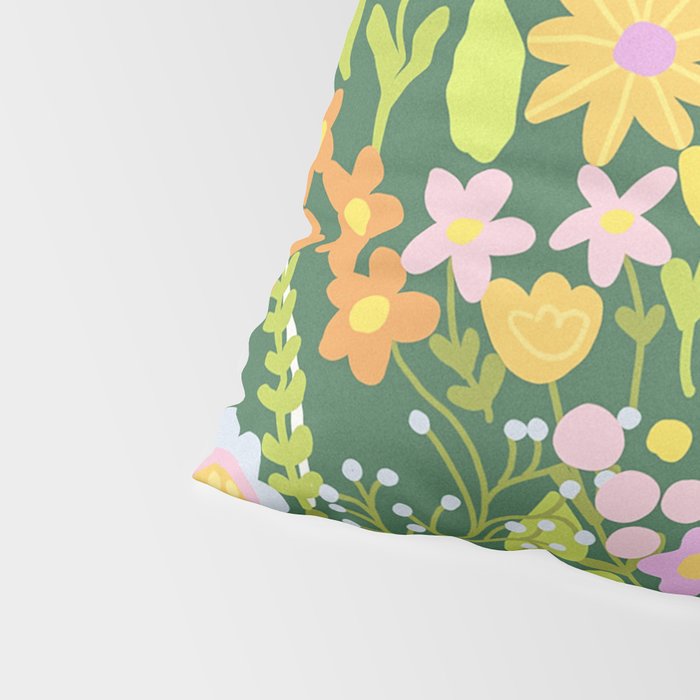 Amelia Green Pillow Sham Gallery Image 4