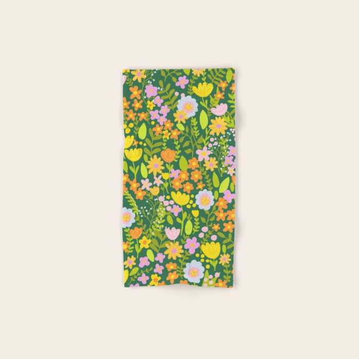 Amelia Green Towels Gallery Image 1