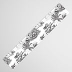 Tropical Toile de Jouy Exotic Safari Lion & Giraffe Table Runner Gallery Image 3