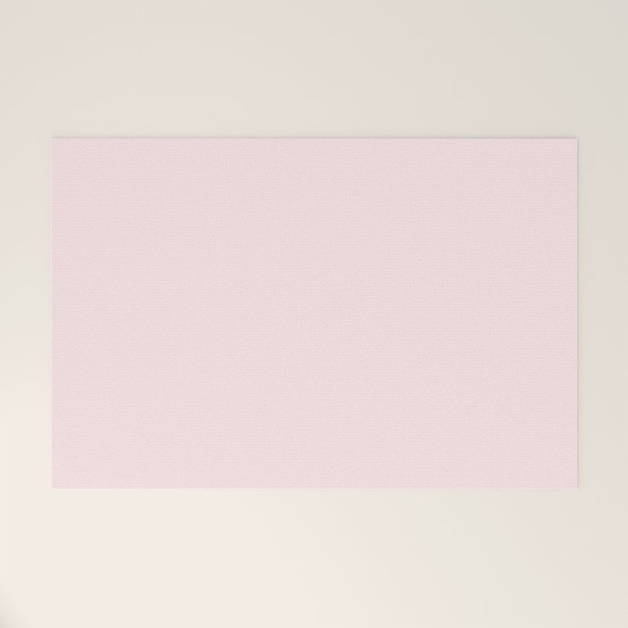 Pink Blush Welcome Mat Gallery Image 1