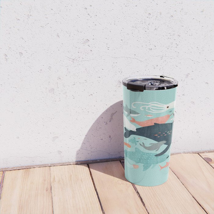 Under the Sea Menagerie Travel Mug Gallery Image 4