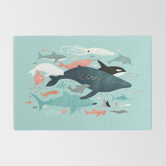 Under the Sea Menagerie Rug Gallery Image 2