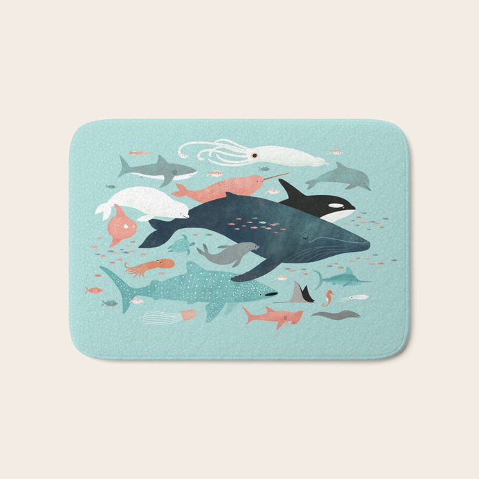 Under the Sea Menagerie Bath Mat Gallery Image 1