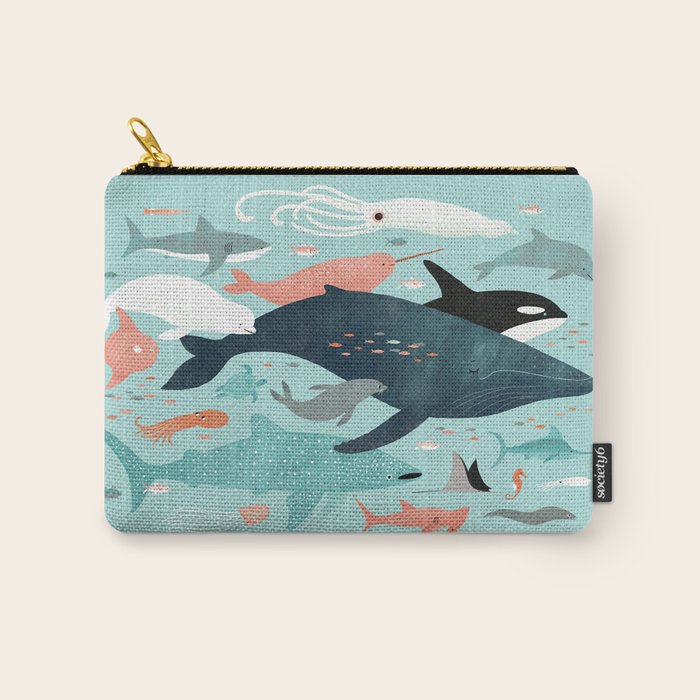 Under the Sea Menagerie Carry All Pouch Gallery Image 1