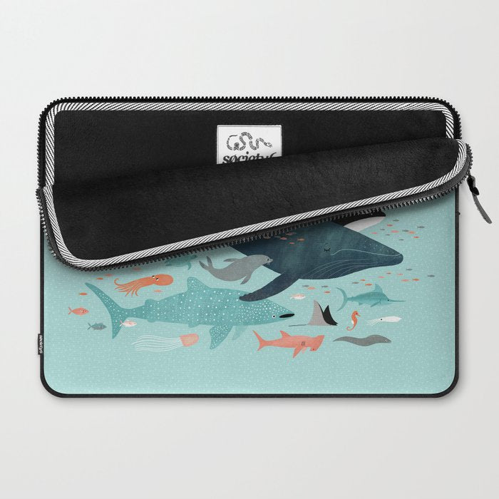 Under the Sea Menagerie Laptop Sleeve Gallery Image 2