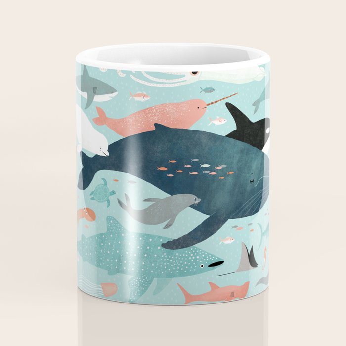 Under the Sea Menagerie Coffee Mug Gallery Image 4