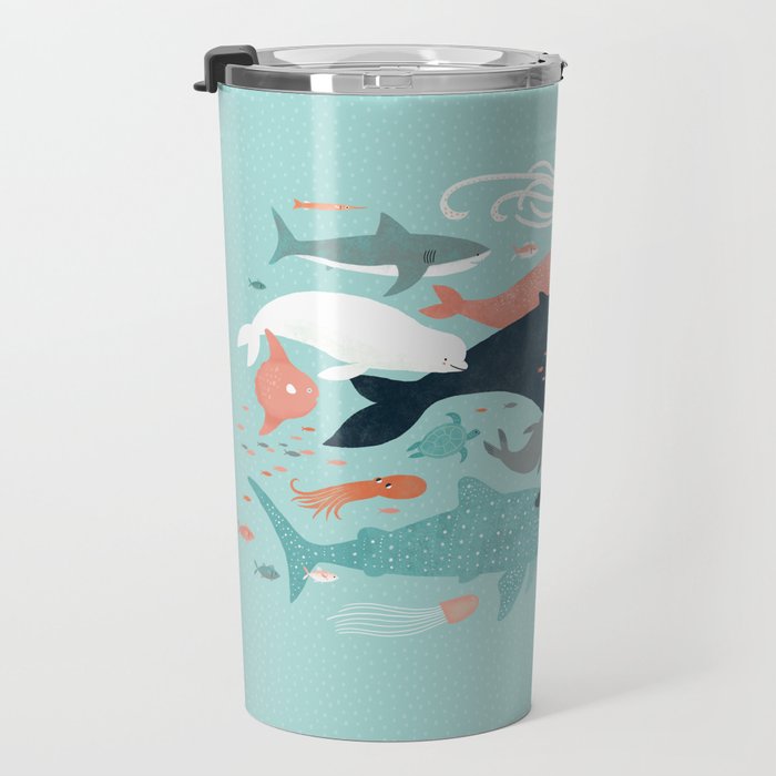 Under the Sea Menagerie Travel Mug Gallery Image 3