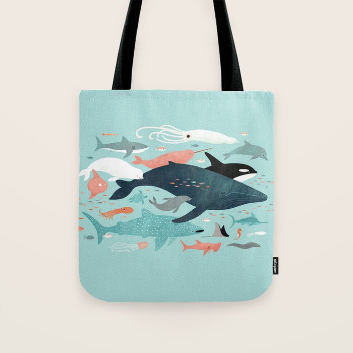 Under the Sea Menagerie Tote Bag Gallery Image 1