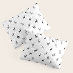 Reindeer animal art pattern Pillow Sham Gallery Image 3