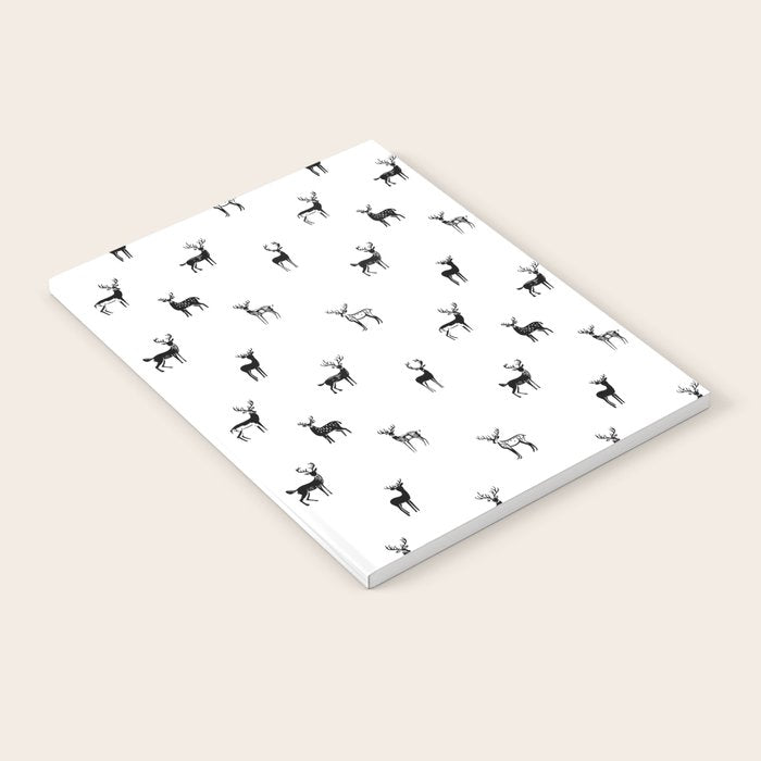Reindeer animal art pattern Notebook Gallery Image 2