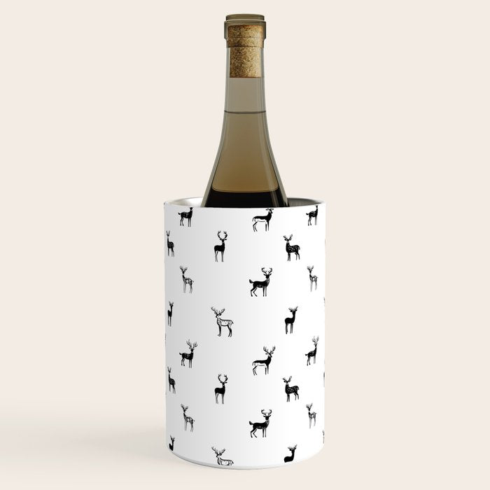 Reindeer animal art pattern Wine Chiller Gallery Image 2