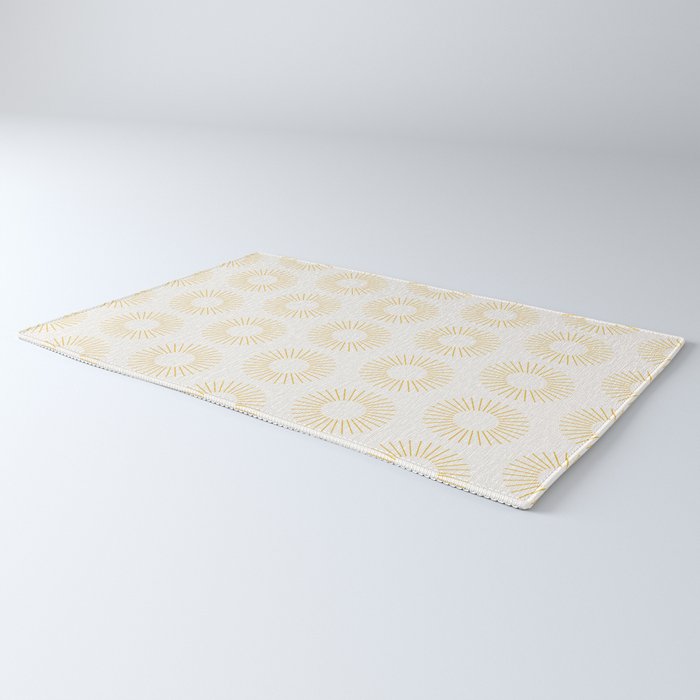 Minimalist Sunray Pattern XXI Rug Gallery Image 3