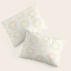 Minimalist Sunray Pattern XXI Pillow Sham Gallery Image 3