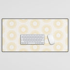 Minimalist Sunray Pattern XXI Desk Mat Gallery Image 1