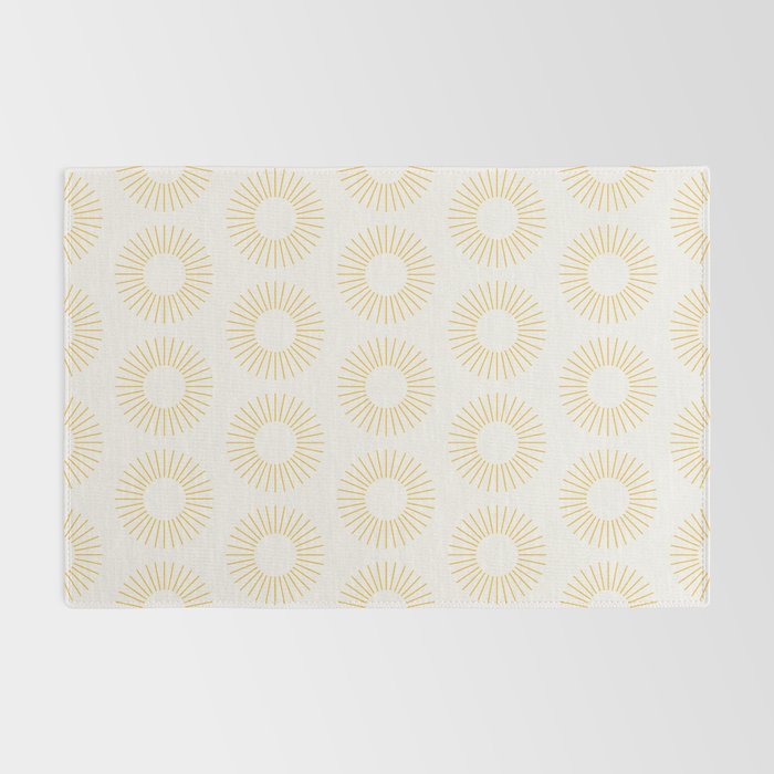Minimalist Sunray Pattern XXI Rug Gallery Image 2