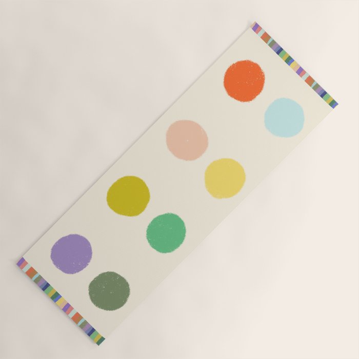 Color samples Yoga Mat Gallery Image 1