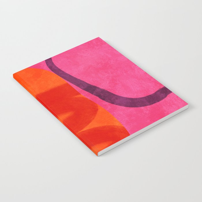 relations - shapes minimal painting abstract Notebook Gallery Image 1