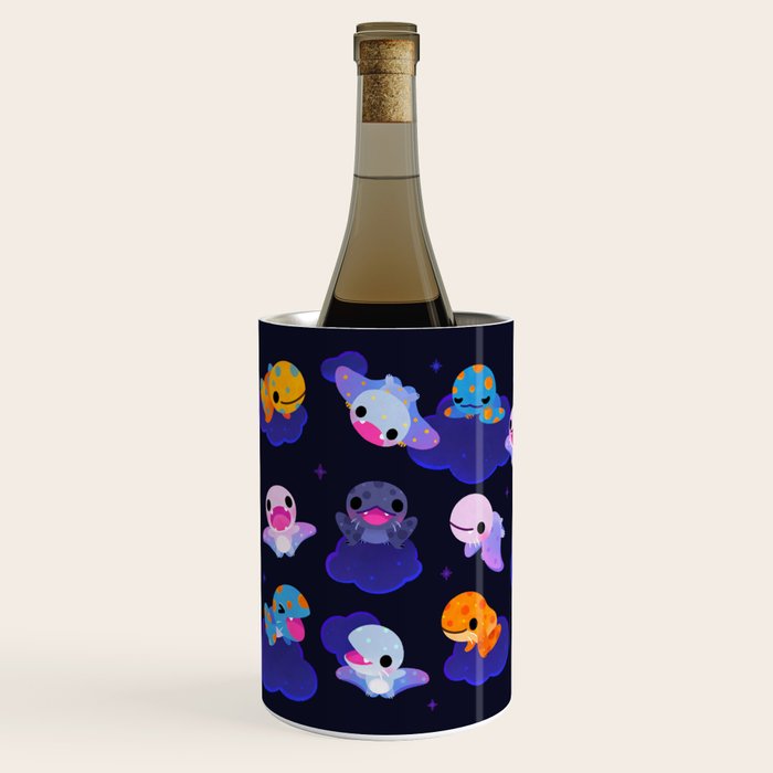 Anurognathus in the night sky Wine Chiller Gallery Image 1