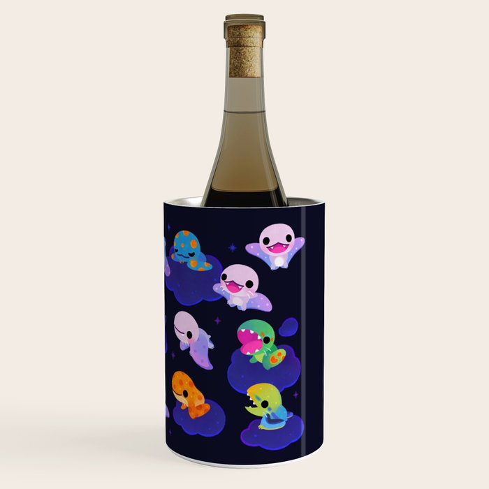 Anurognathus in the night sky Wine Chiller Gallery Image 3